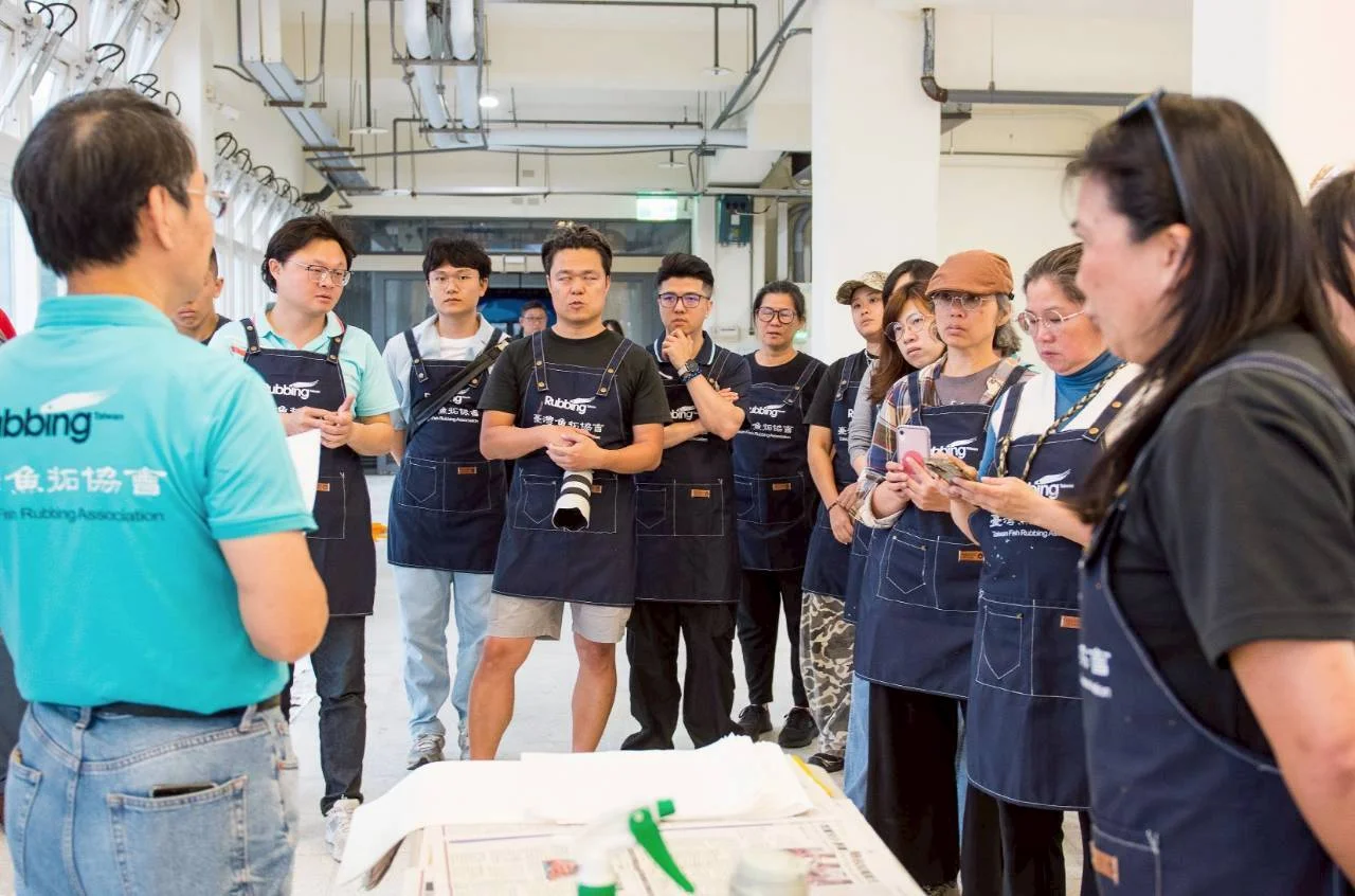 蘇澳區漁會魚拓藝術種子教師培訓