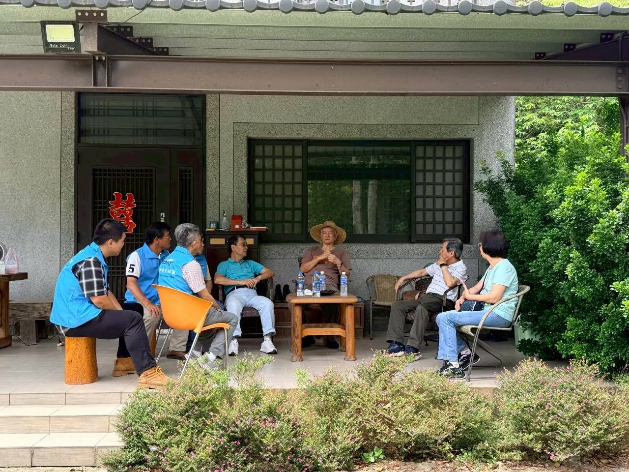 公關拜訪農委會前副主委胡興華先生