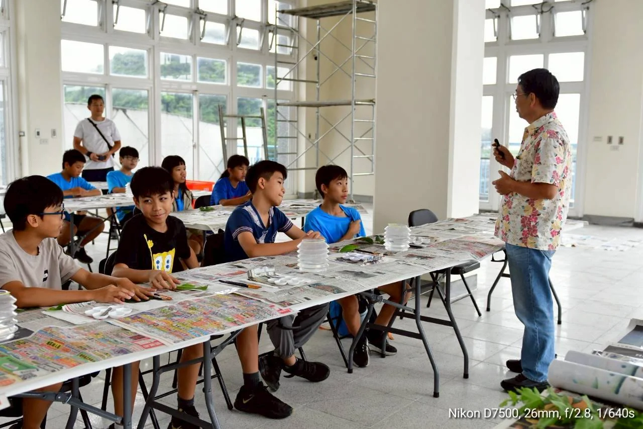 蘇澳區漁會（第五場）宜蘭岳明國小師生魚拓研習